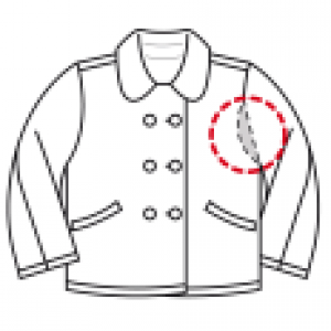 Lederjacke Ledermantel flicken Riss Lederjacke reparieren Riss in Lederjacke