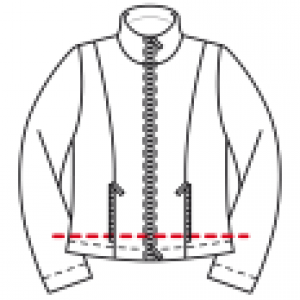 Lederjacke Ledermantel Bikerjacke kürzen