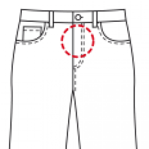 Lederhose Reparatur Lederhose Lederrock Reißverschluss einnähen reparieren Lederjeans Reissverschluss reparieren