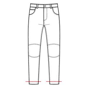 Lederhose kürzen