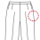 Lederhose Lederjeans Bein abnähen enger nähen